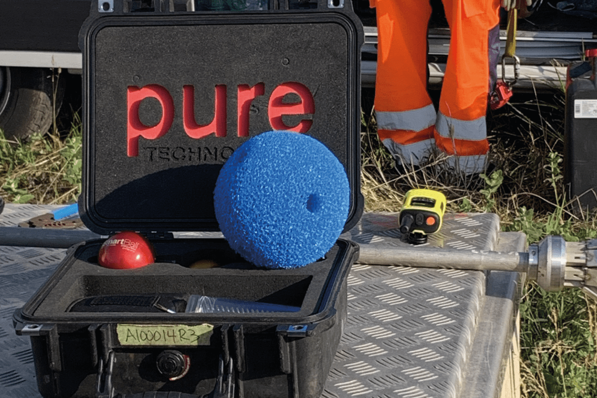 Inspection des canalisations d’eau par CND : technologie de rupture ! Un robot de la taille d’une balle de tennis