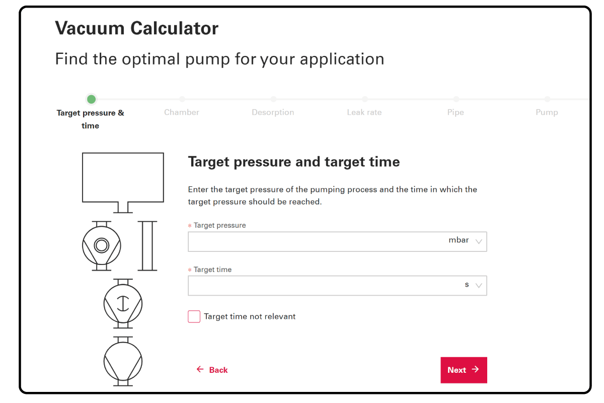 Un outil simple, rapide et en ligne pour tous vos calculs de vide