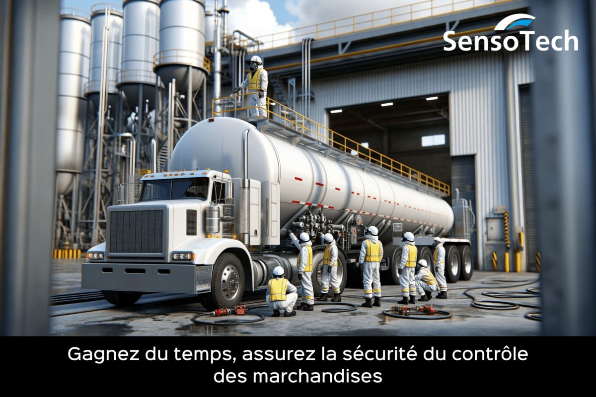 Inspection automatique des liquides lors du contrôle des marchandises entrantes