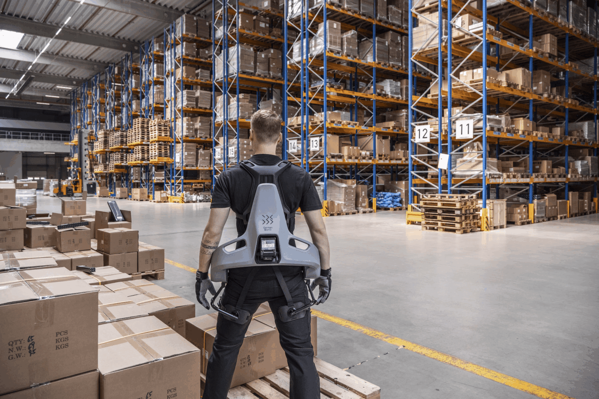 Manutentions lourdes: un exosquelette intelligent pour l’environnement industriel