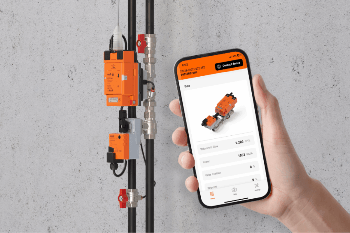 Surveillance de la pression différentielle en génie climatique: des capteurs numériques paramétrables en NFC!